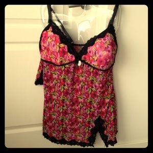 Floral 2X camisole NWT